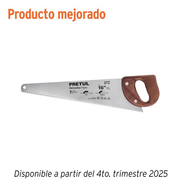 22930 - Serrucho 16' Pretul