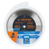 18313 - Disco sierra 10' para aluminio, 100 dientes centro 5/8'