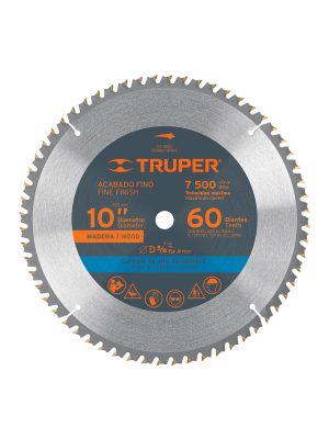 18306 - Disco sierra 10' para madera, 60 dientes centro 5/8', Truper