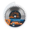 18311 - Disco sierra 12' para madera, 40 dientes centro 1', Truper