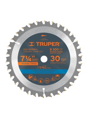 ST-730.jpg 18318 - Disco sierra 7- 1/4' para madera, 30 dientes centro 5/8'