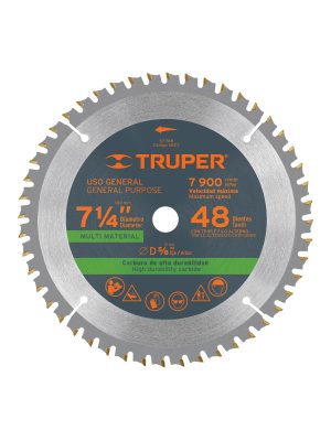 ST-748.jpg 18317 - Disco sierra 7-1/4' multimaterial, 48 dientes centro 5/8'