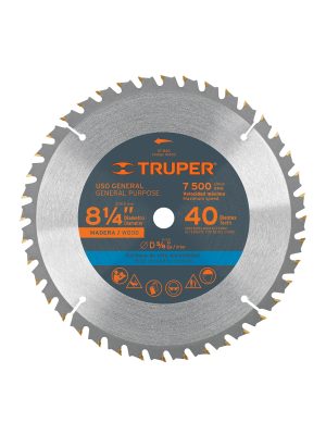 18303 - Disco sierra 8-1/4' para madera, 40 dientes centro 5/8'