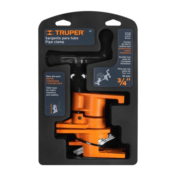 17740 - Sargento de tubo 3/4', Truper