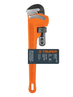 15838 - Llave stilson 14' cuerpo robusto de hierro dúctil, Truper