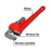 22013 - Llave stilson 14' cuerpo de hierro maleable, Pretul