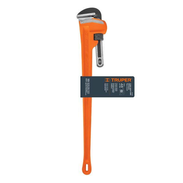 15842 - Llave stilson 48' cuerpo robusto de hierro dúctil, Truper