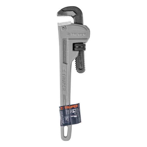 15844 - Llave stilson 14' cuerpo de aluminio, Truper