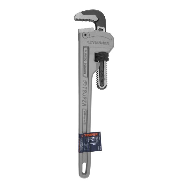 15845 - Llave stilson 18' cuerpo de aluminio, Truper