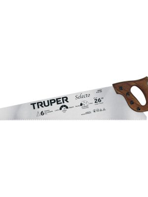 18162 - Serrucho 26' Selecto, 6 DPP, Truper