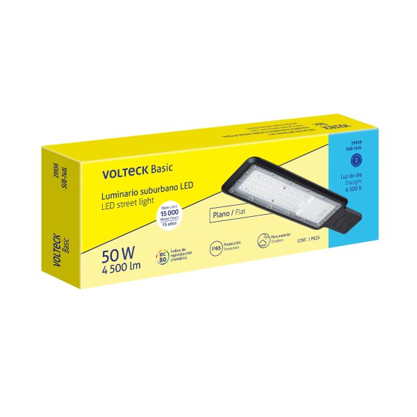 29936 - Luminario suburbano de LED 50 W, VOLTECK BASIC