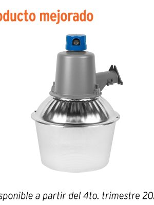 SUB-822F.jpg 47269 - Luminario suburbano metálico 85 W sensor de luz, con lámpara