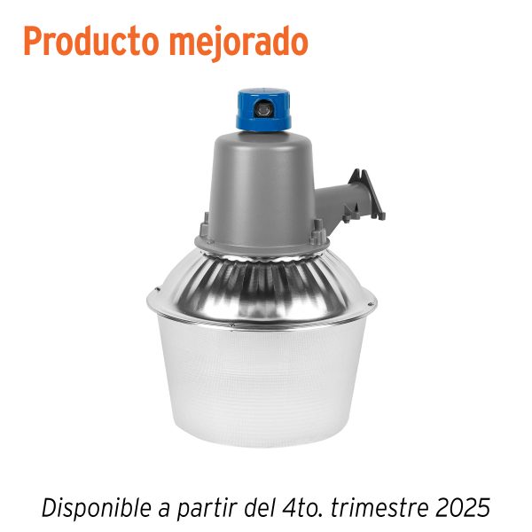 SUB-822F.jpg 47269 - Luminario suburbano metálico 85 W sensor de luz, con lámpara