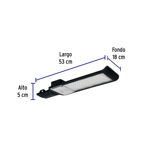46259 - Luminario suburbano plano de LED 100 W alta intensidad