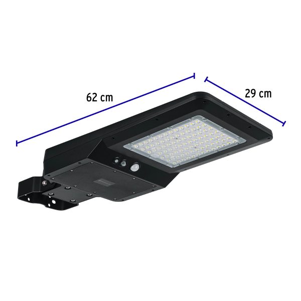46959 - Luminario suburbano LED 40 W c/panel solar y control remoto