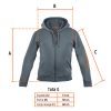 65033 - Sudadera gris para caballero, talla G, Truper
