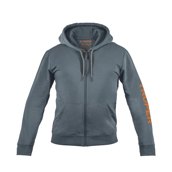 65032 - Sudadera gris para caballero, talla M, Truper
