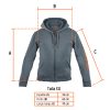 65034 - Sudadera gris para caballero, talla EG, Truper