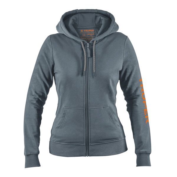 65038 - Sudadera gris para dama, talla EG, Truper