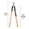 18400 - Tijera para ramas 80cm,uso rudo,mgos de madera,TRUPER EXPERT
