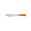 15890 - Machete rambo 12',cacha remachada naranja, con funda, TRUPER