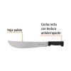 15863 - Machete estándar 14' cacha negra inyectada, Truper