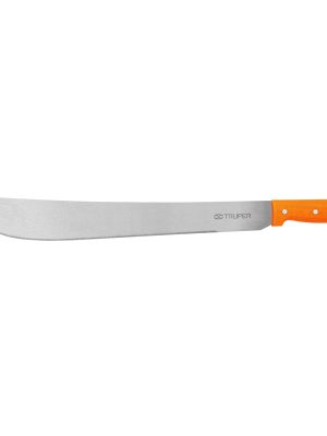 15885 - Machete estándar 18' cacha naranja remachada, Truper