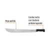 15866 - Machete estándar 20' cacha negra inyectada, Truper