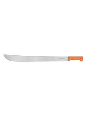 15888 - Machete estándar 24' cacha naranja remachada, Truper