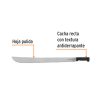 15869 - Machete estándar 26' cacha negra inyectada, Truper