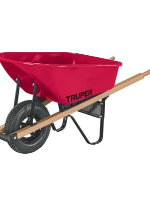 19804 - Carretilla 6 ft3 Neumática, bastidores de madera, Truper