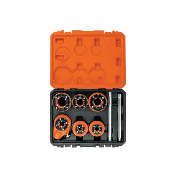 15721 - Juego de 7 tarrajas para tubo de 1/2' a 2', Truper Expert