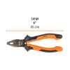 12347 - Pinza para electricista 6' alta palanca, Comfort Grip,Expert