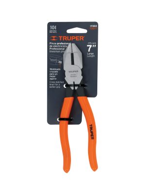 T201-7E1.jpg 17303 - Pinza para electricista 7' uso rudo, mango PVC, Truper