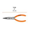 17309 - Pinza de punta y corte 6' mango de PVC, Truper