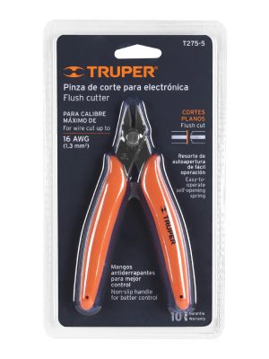 T275-5E1.jpg 17314 - Pinza 5' de corte para electrónica, Truper
