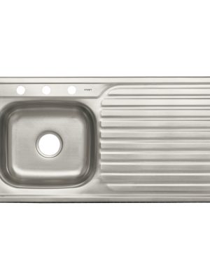 47020 - Tarja de empotrar 100x51cm tina izquierda, Foset Basic