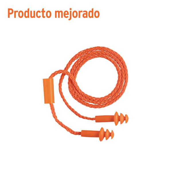 TA-3B.jpg 14225 - Tapón auditivo reutilizable triple barrera con cordón