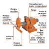 103643 - Tornillo de banco 5' multipropósito de hierro dúctil, Truper