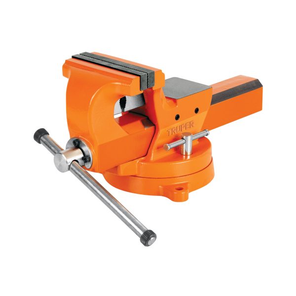 103598 - Tornillo de banco 5' industrial de hierro dúctil, Expert