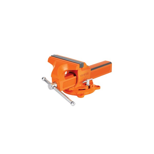 100242 - Tornillo de banco 8' tipo europeo de hierro nodular, Truper