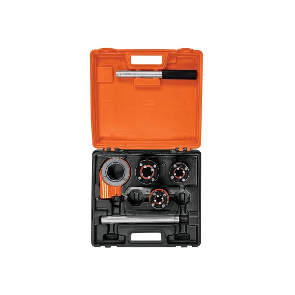 13070 - Juego de 4 tarrajas para tubo de 1/2' a 1', Truper