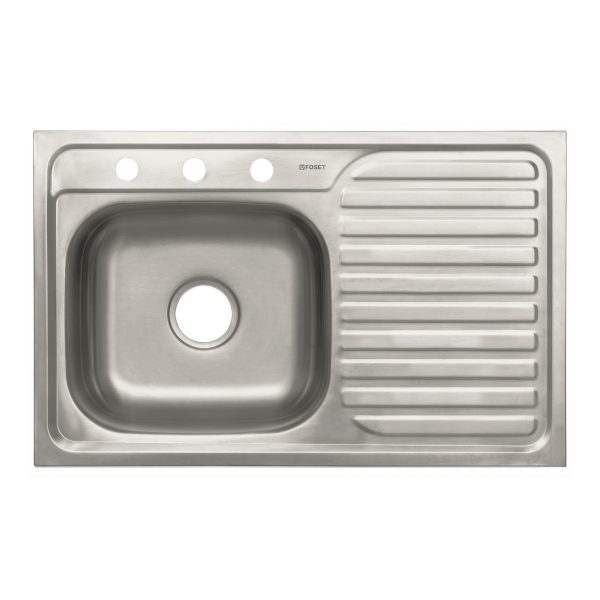 47027 - Tarja de sobreponer 80x50cm tina derecha, Foset Basic