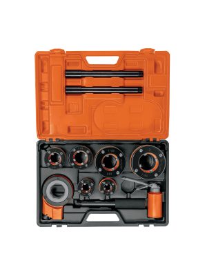 TA-851.jpg 13071 - Juego de 9 tarrajas para tubo de 1/2' a 2', Truper