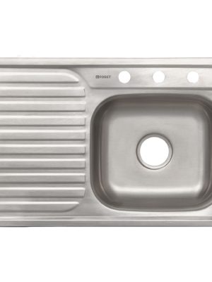 TA-851DB.jpg 47019 - Tarja de empotrar 80x50cm tina derecha, Foset Basic