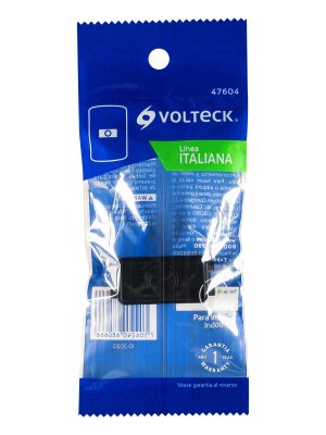 TA-INE1.jpg 47604 - Módulo (tapón) ciego, línea Italiana, color negro, Volteck