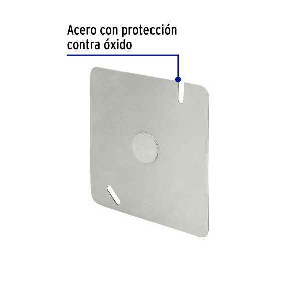 45009 - Tapa de 4' x 4' para caja cuadrada económica, Volteck