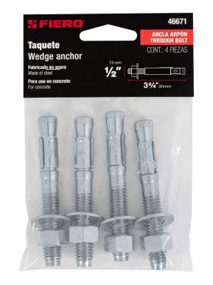 TAE-1-2A2E1.jpg 46671 - Bolsa con 4 taquetes arpón 1/2' x 3-3/4', Fiero