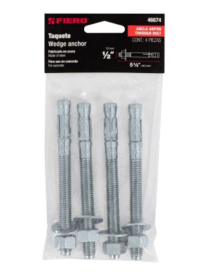 TAE-1-2A5E1.jpg 46674 - Bolsa con 4 taquetes arpón 1/2' x 5-1/2', Fiero