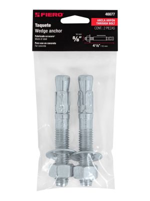 TAE-5-8A2E1.jpg 46677 - Bolsa con 2 taquetes arpón 5/8' x 4-1/2', Fiero